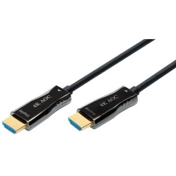 DIGITUS Câble de fibre optique hybride HDMI AOC, 10 m