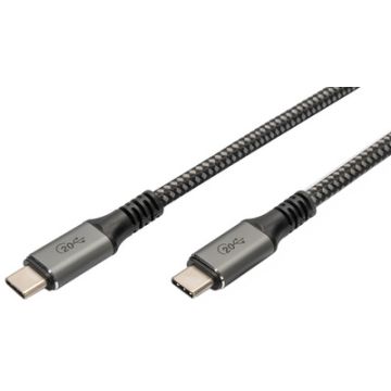 DIGITUS Câble de raccordement USB 4.0, USB-C - USB-C, 3,0 m