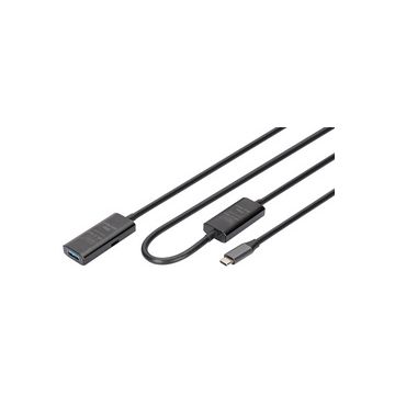 DIGITUS Câble de rallonge actif USB 3.2 Gen2, 5 m