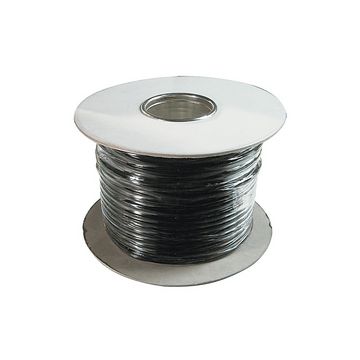 DIGITUS Câble méplat téléphonique,8 conducteurs, 100 m, noir