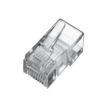 DIGITUS Connecteur RJ45 mâle pour câble rond, cat. 5e