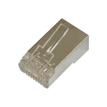 DIGITUS Connecteur RJ45 mâle pour câble rond, cat. 5e