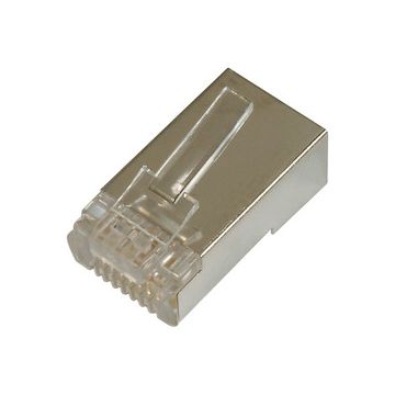 DIGITUS Connecteur RJ45 mâle pour câble rond, cat. 6