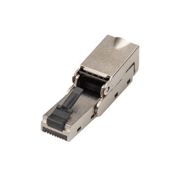 DIGITUS Connecteur, cat. 6A, blindé, articulé