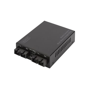 DIGITUS Convertiseur média Gigabit Multimode vers Singlemode