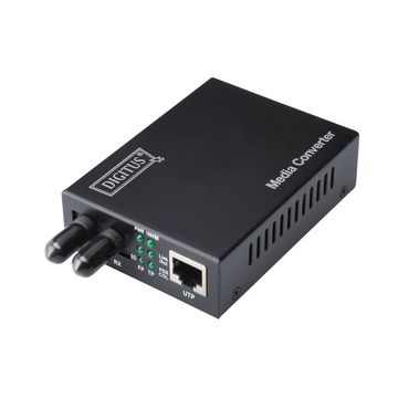 DIGITUS Convertisseur média Fast Ethernet: RJ45/ST, multimo.