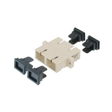DIGITUS Fiche femelle à fibres optiques, SC Duplex -