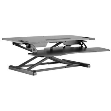 DIGITUS Garniture de bureau assis/debout, hauteur réglable