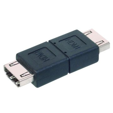 DIGITUS HDMI Adaptateur, fiches femelles HDMI-A, noir