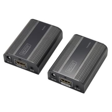 DIGITUS Kit amplificateur 4K HDMI, 4K/60Hz, HDMI 2.0, 30/60m