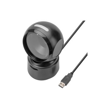 DIGITUS Lecteur de code-barres 1D/2D USB, noir