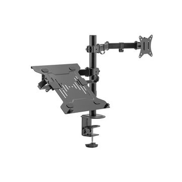 DIGITUS Support universel pour écran et laptop, noir