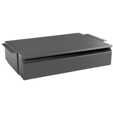 DIGITUS Tiroir de bureau, noir-mat