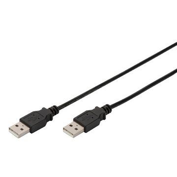 DIGITUS câble de connexion USB 2.0 PREMIUM, USB A-USB A 1,8m