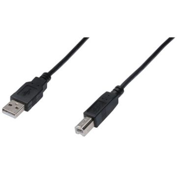 DIGITUS câble de connexion USB 2.0, USB-A mâle - USB-B mâle, DIGITUS câble de connexion USB 2.0, USB-A mâle - USB-B mâle,