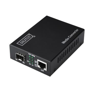 DIGITUS convertisseur Gigabit Ethernet, RJ45/SFP