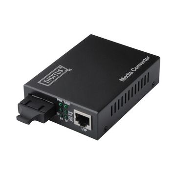 DIGITUS convertisseur média Fast Ethernet, RJ45/SC, monomode