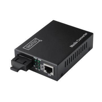 DIGITUS convertisseur média Fast Ethernet, SC/RJ45,multimode