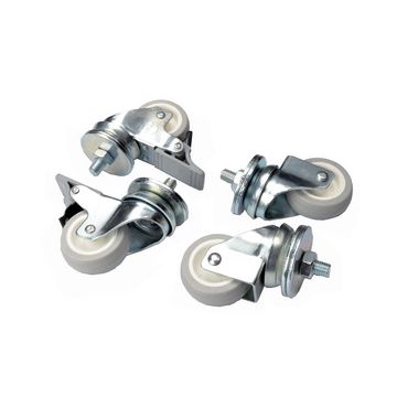 DIGITUS jeu de roulettes, blocables, pour distributeur mural