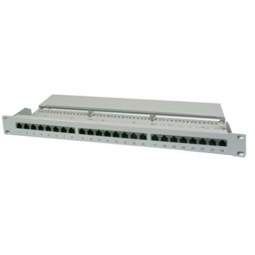 DIGITUS panneau de brassage 19" Cat.5e, 24 ports RJ45, 1 U
