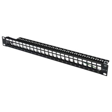DIGITUS panneau de brassage modulaire 19", cat 6, 24 ports