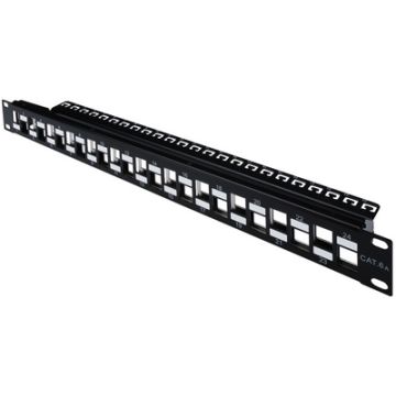 DIGITUS panneau de distribution modulaire 19" cat.6a, 24port
