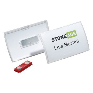 DURABLE Badge Click Fold, avec aimant, 75 x 40 mm