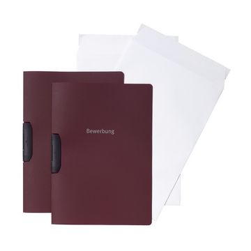 DURABLE Bewerbungs-Set DURASWING JOB, DIN A4, aubergine
