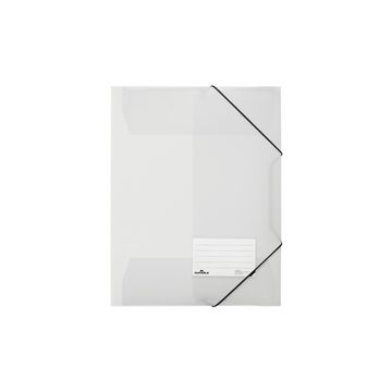 DURABLE Chemise à élastiques, A4, PP, transparent