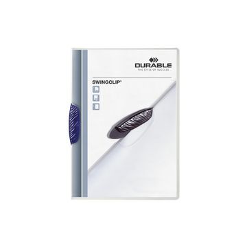 DURABLE Chemise à clip SWINGCLIP, format A4, clip bleu DURABLE Chemise à clip SWINGCLIP, format A4, clip bleu