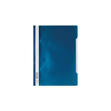 DURABLE Chemise à lamelle, A4, en PP, bleu foncé