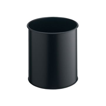 DURABLE Corbeille METALL, rond, 15 litres, argent métallique DURABLE Corbeille METALL, rond, 15 litres, argent métallique