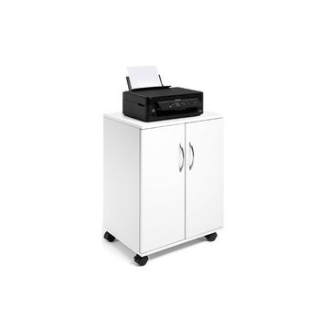 DURABLE Desserte de bureau "74/53", fermé, 3 compartiments