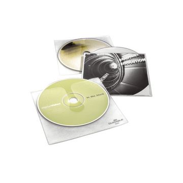 DURABLE Etui CD/DVD  COVER pour 1 CD, PP, transparent