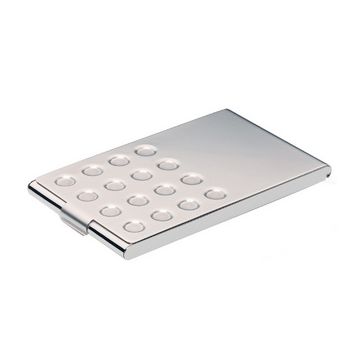 DURABLE Etui pour cartes de visite BUSINESS CARD BOX CHROME