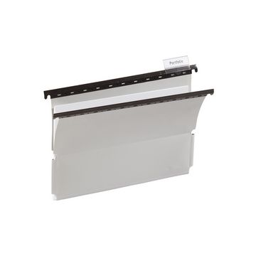 DURABLE Hängemappe, aus Kunststoff, für DIN A4, grau x25