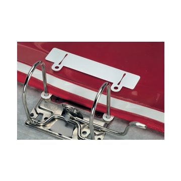 DURABLE Languette coulissante, blanc