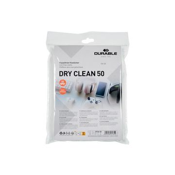 DURABLE Lingettes DRY CLEAN 50 non-tissées, 145 x 197 mm