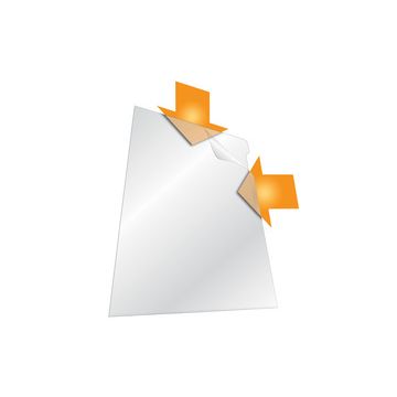 DURABLE Pochette-coin, A4, 0,15 mm, transparent