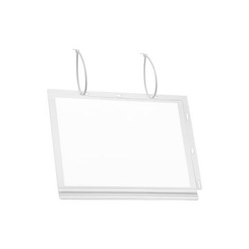 DURABLE Pochette d'affichage, étanche, A4, avec serre-câblee