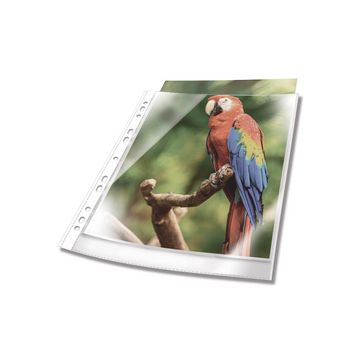 DURABLE Pochette perforée PREMIUM, A4, PP, bord blanc