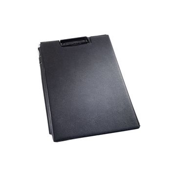 DURABLE Porte-bloc avec pince, format A4+, sous film, noir