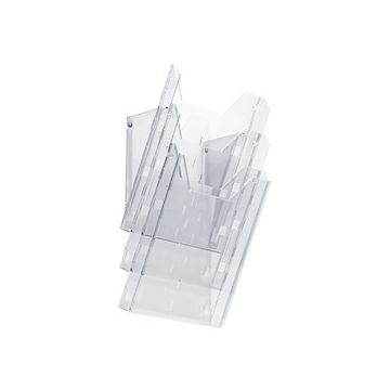 DURABLE Porte-brochures COMBIBOXX A4 set L, transparent