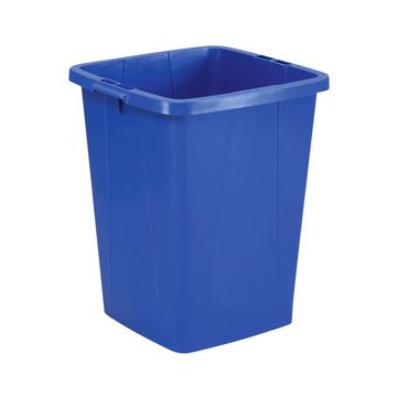 DURABLE Poubelle DURABIN 90, rectangulaire, bleu