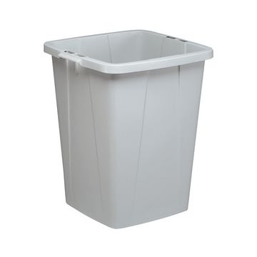 DURABLE Poubelle DURABIN ECO 90, carré, gris
