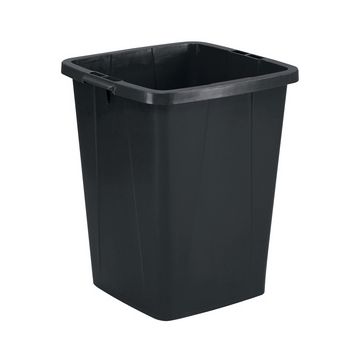 DURABLE Poubelle DURABIN ECO 90, carré, noir