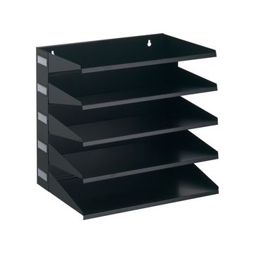 DURABLE Station de tri Business, 5 compartiments, noir