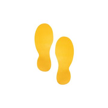 DURABLE Symbole de marquage au sol "Pieds", autocollant