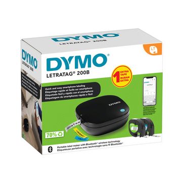 DYMO Etiqueteuse Bluetooth "LetraTag LT 200B", pack promo