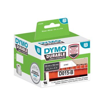 DYMO Etiquette pré-dimensionnée résistante, 19 x 64 mm DYMO Etiquette pré-dimensionnée résistante, 19 x 64 mm